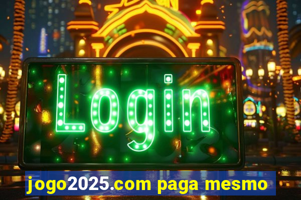 jogo2025.com paga mesmo